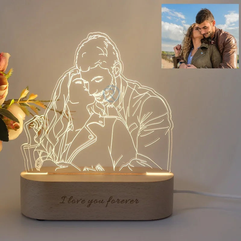 3D Custom Photo Lamp